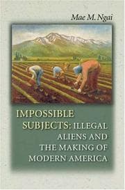 Tapa de Impossible Subjects