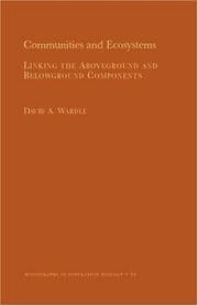 Tapa de Communities and Ecosystems