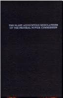 Tapa de The plant accounting regulations of the Federal Power Commission