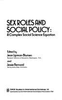Tapa de Sex roles and social policy