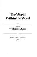 Tapa de The world within the word