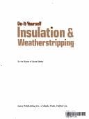 Tapa de Do-it-yourself insulation & weatherstripping