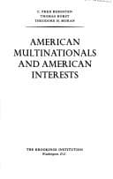 Tapa de American multinationals and American interests