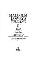 Tapa de Malcolm Lowry's Volcano