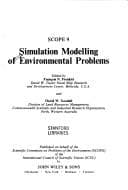 Tapa de Simulation modelling of environmental problems