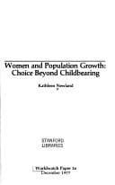 Tapa de Women and population growth