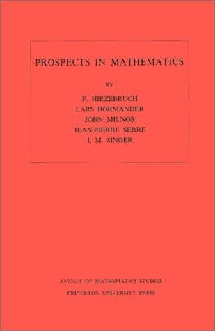 Tapa de Prospects in mathematics