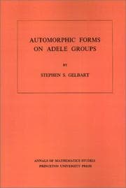 Tapa de Automorphic forms on Adele groups