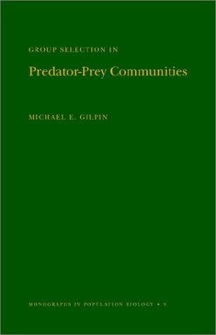 Tapa de Group selection in predator-prey communities