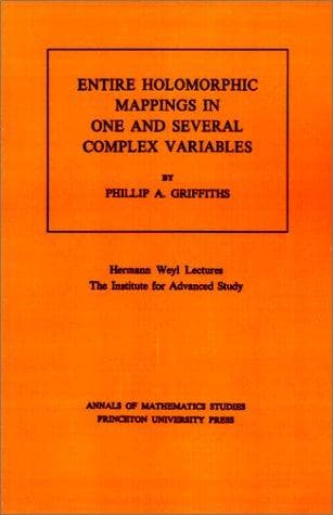 Tapa de Entire holomorphic mappings in one and several complex variables