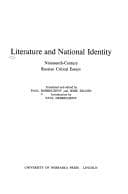 Tapa de Literature and national identity