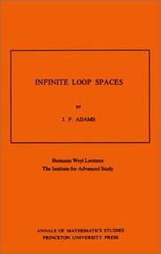 Tapa de Infinite loop spaces