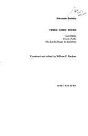 Tapa de Three comic poems