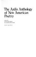 Tapa de The Ardis anthology of new American poetry