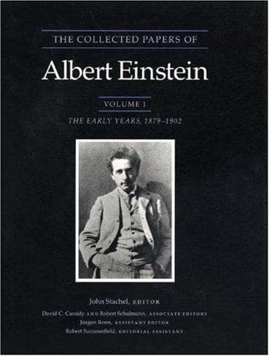 Tapa de The collected papers of Albert Einstein