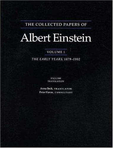 Tapa de The collected papers of Albert Einstein