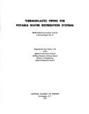 Tapa de Thermoplastic piping for potable water distribution systems