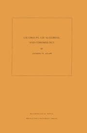 Tapa de Lie groups, lie algebras, and cohomology