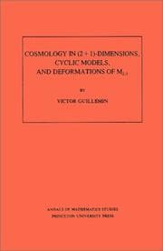 Tapa de Cosmology in (2+1)- dimensions, cyclic models, and deformations of M2,1