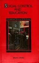 Tapa de Social control and education
