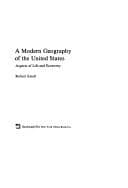 Tapa de A modern geography of the United States