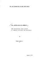 Tapa de Law, lawyers, and the community