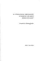 Tapa de An international bibliography of works by and about Mikhail Bulgakov