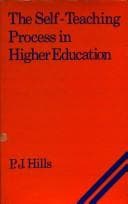 Tapa de The self-teaching process in higher education