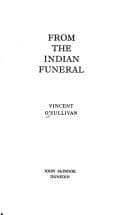 Tapa de From the Indian funeral