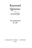 Tapa de Raymond Queneau
