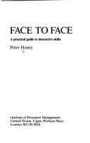 Tapa de Face to face