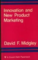 Tapa de Innovation and new product marketing