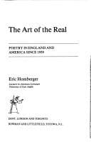 Tapa de The art of the real