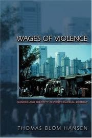 Tapa de Wages of Violence