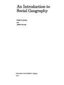Tapa de An introduction to social geography