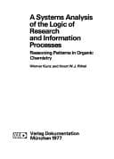 Tapa de A systems analysis of the logic of research and information processes
