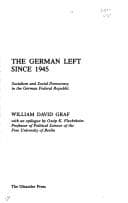 Tapa de The German left since 1945