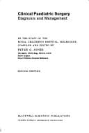 Tapa de Clinical paediatric surgery