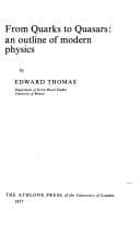Tapa de From quarks to quasars