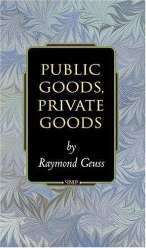Tapa de Public Goods, Private Goods