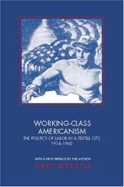 Tapa de Working-class Americanism