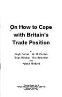 Tapa de On how to cope with Britain's trade position