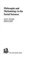 Tapa de Philosophy and methodology in the social sciences