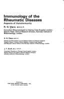 Tapa de Immunology of the rheumatic diseases