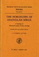 Tapa de The Horoscope of Asadullāh Mīrzā