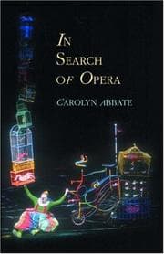 Tapa de In search of opera