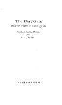 Tapa de The dark gate