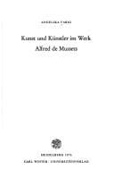 Tapa de Kunst und Künstler im Werk Alfred de Mussets