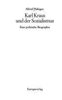 Tapa de Karl Kraus und der Sozialismus