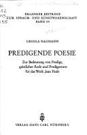 Tapa de Predigende Poesie